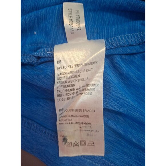 OObe Hydrovent PoloShort Sleeve Shirt Mens Medium Blue - Picture 7 of 9